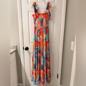 Flying Tomato Multicolor Ruffled Dress